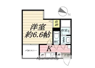 アザーレ・クオン東海大学前【2階】の間取り