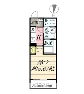 GRADUS伊勢原Ⅱ【2階】の間取り