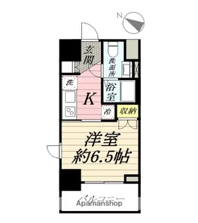 レジデンス鶴間駅前【6階】の間取り