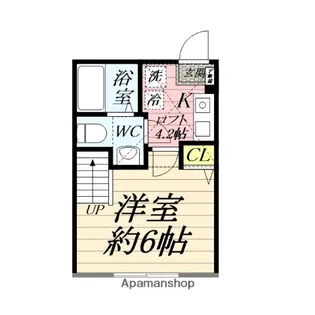 レッドファーン立場【2階】の間取り