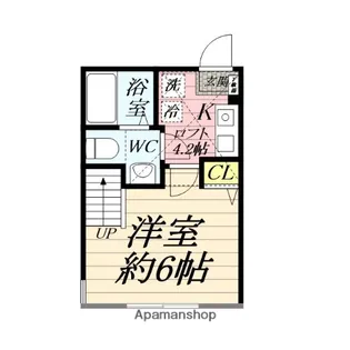 レッドファーン立場【2階】の間取り