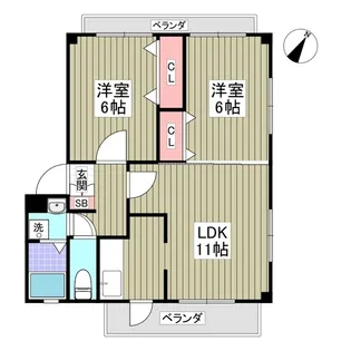 風の森【1階】の間取り