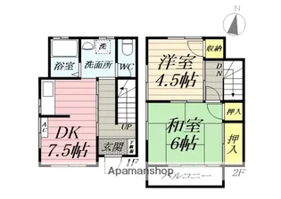 岡本テラス【1階】の間取り