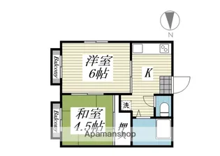 ヴィラK&M【2階】の間取り