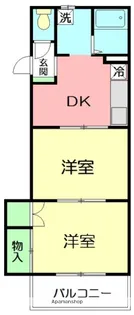 オメガスクエア【3階】の間取り