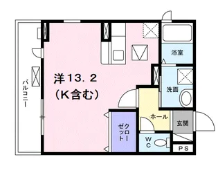 ダイナ モア【1階】の間取り