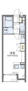 レオネクストハーモニー【1階】の間取り