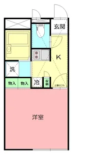 レオパレスネイティブⅡ【1階】の間取り