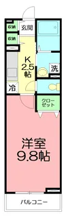 ルーフブライト【1階】の間取り