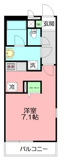 リブリ・コンソラトゥール【2階】の間取り