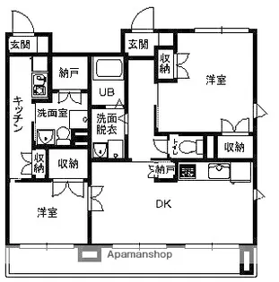 ブレクレール湘南【6階】の間取り
