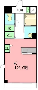 カーサ・トルナーレ【104号室】の間取り