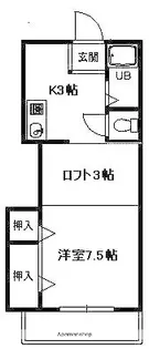 アドミラブール【2階】の間取り