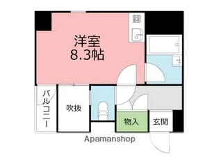 門倉第2湘南台ビル【5階】の間取り