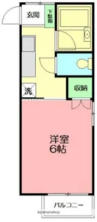 ホワイトレジデンス1【2階】の間取り