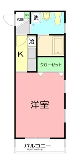 NOBLE.V.BONAP’ARC【1階】の間取り