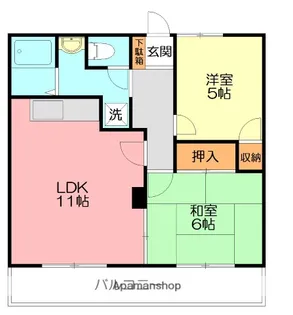 メタセコイヤ【1階】の間取り