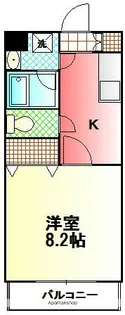 エリタージュ【1階】の間取り