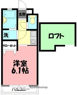 グラナーダ湘南【2階】の間取り