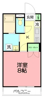 アンプルール フェール YU FARM【1階】の間取り