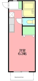 アムール湘南【2階】の間取り