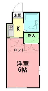 司ハウス辻堂【1階】の間取り