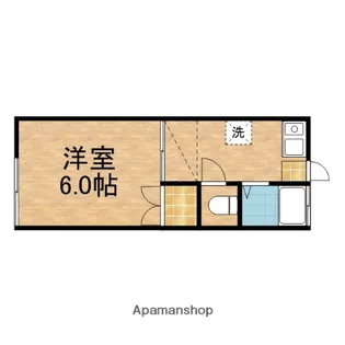 ラ・ソネット桜台【1階】の間取り