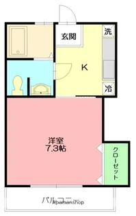 ノーブルリュミエール【1階】の間取り