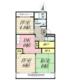 リヴェール【2階】の間取り