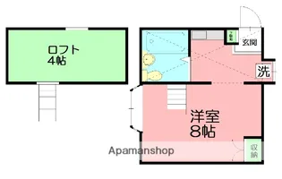 アルカディア湘南【2階】の間取り