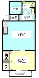 エリーナ南原【1階】の間取り