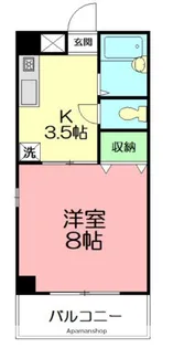 エスポアール善行【2階】の間取り