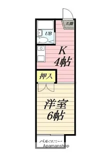 プチメゾン以楚【2階】の間取り