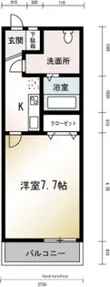 ルミエール【1階】の間取り