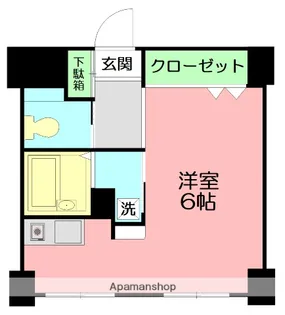 ラフィントール湘南【1階】の間取り