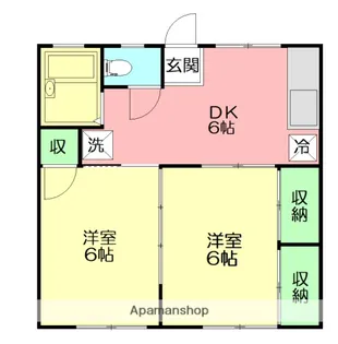 ハイムストーク【2階】の間取り