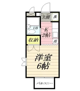 エスターテ湘南【2階】の間取り