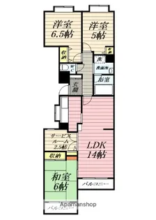 クリオ鎌倉笛田【4階】の間取り