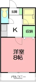 コバヤシビル【2階】の間取り