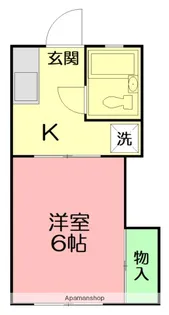 ラージガーデンE【1階】の間取り