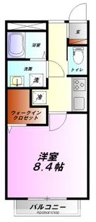 パレット39 A【1階】の間取り