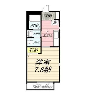 SAKURA【3階】の間取り