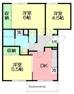エスポアール【2階】の間取り