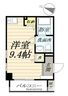 サンアエリア【2階】の間取り