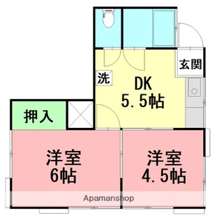 HAZUKI【2階】の間取り