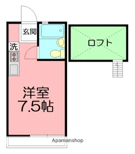 ビューパレス湘南小和田【1階】の間取り