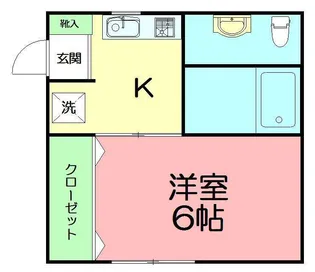リフレコデラ湘南C【2階】の間取り