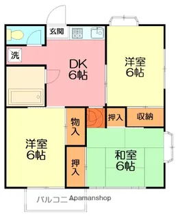 ウェンディ湘南【2階】の間取り