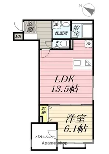 シー・アエリア【3階】の間取り