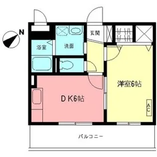 ジャルダン【2階】の間取り